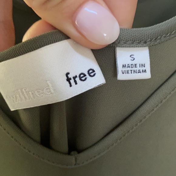 Army green, Wilfred dress. Perfect condition! - Picture 2 of 2